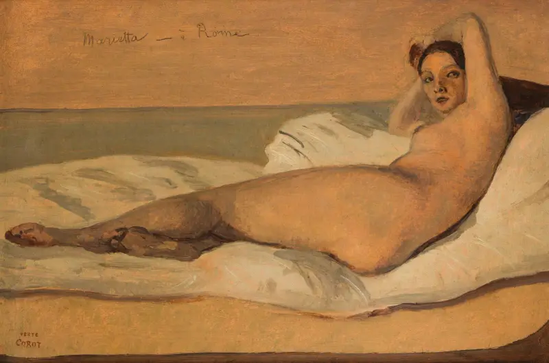 Marietta, Jean-Baptiste-Camille Corot