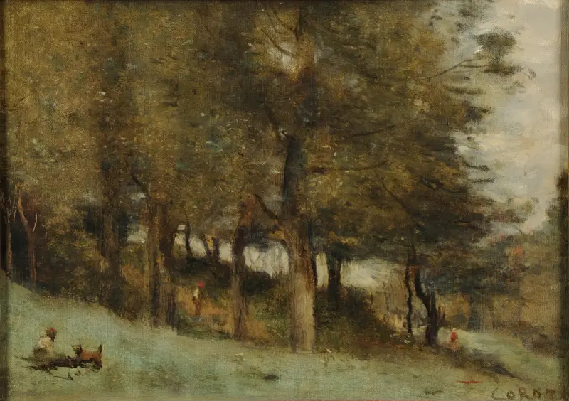 Podlesí – Nr. 2, Jean-Baptiste-Camille Corot