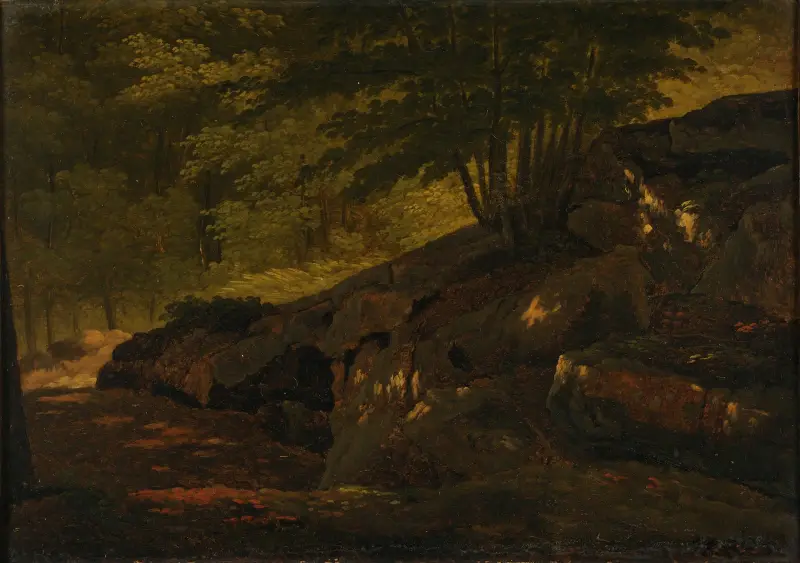 Les Sous-bois – Nr. 1, Jean-Baptiste-Camille Corot