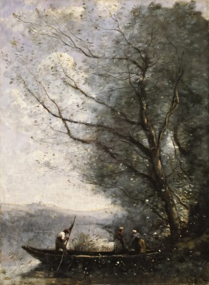 Převozník, Jean-Baptiste-Camille Corot