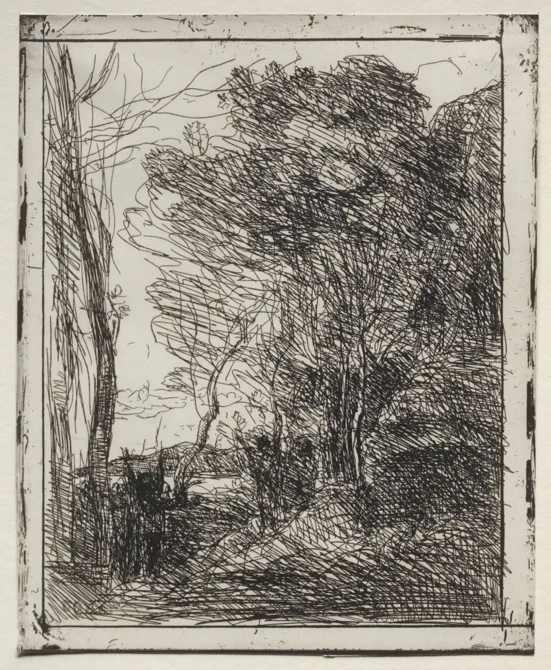 Galijski taniec, Jean-Baptiste-Camille Corot