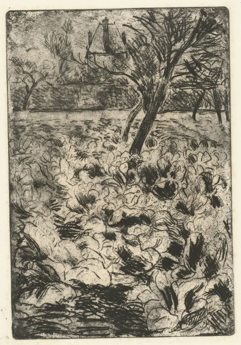 Das Knollenfeld von Camille Pissarro