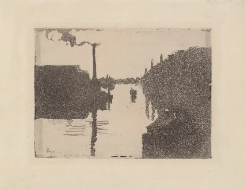 Rouen (ostrov Lacroix), Camille Pissarro