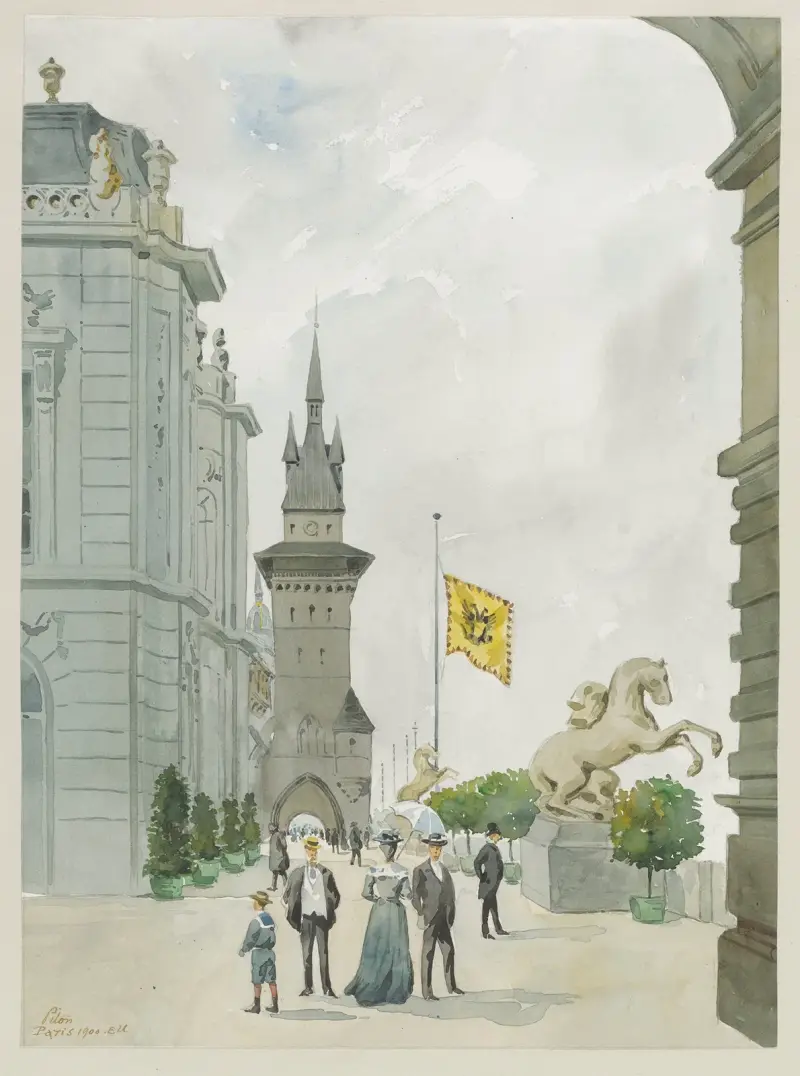 Pavillon de l’Autriche-Hongrie av Camille Piton