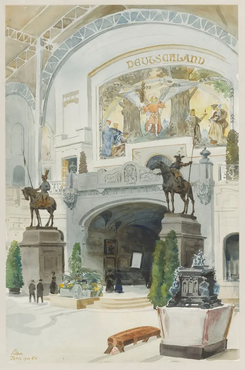 Deutsche Abteilung bei den Invalides von Camille Piton