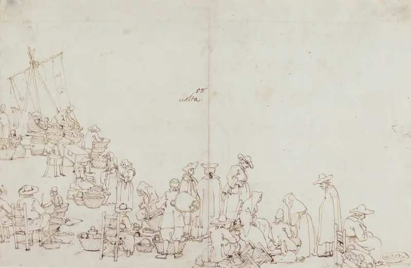 Marktszene von Canaletto