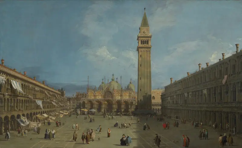 Piazza San Marco von Canaletto