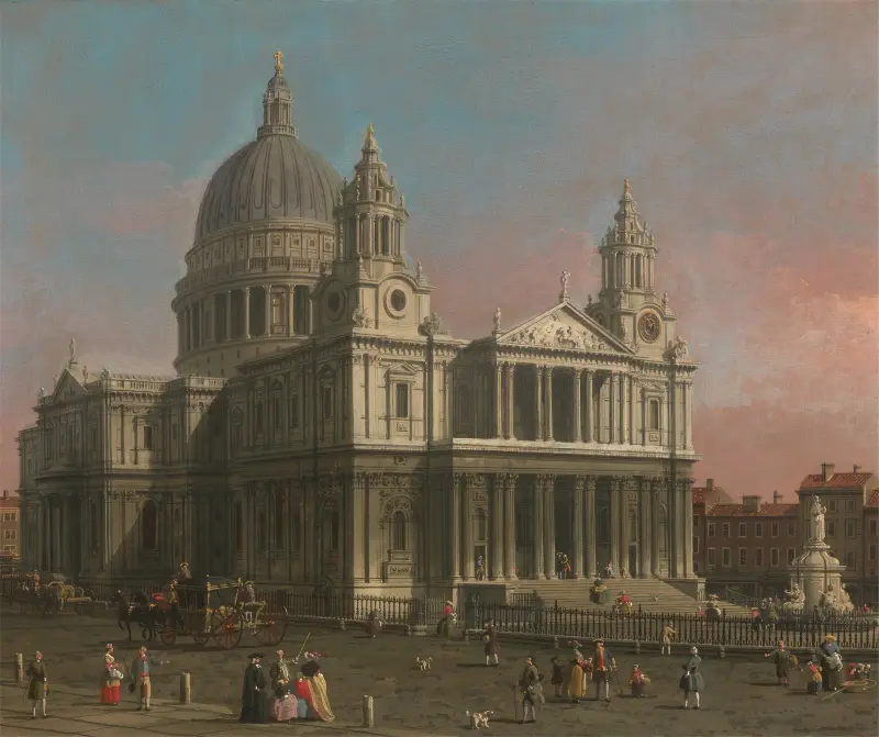 St. Paul's Cathedral von Canaletto