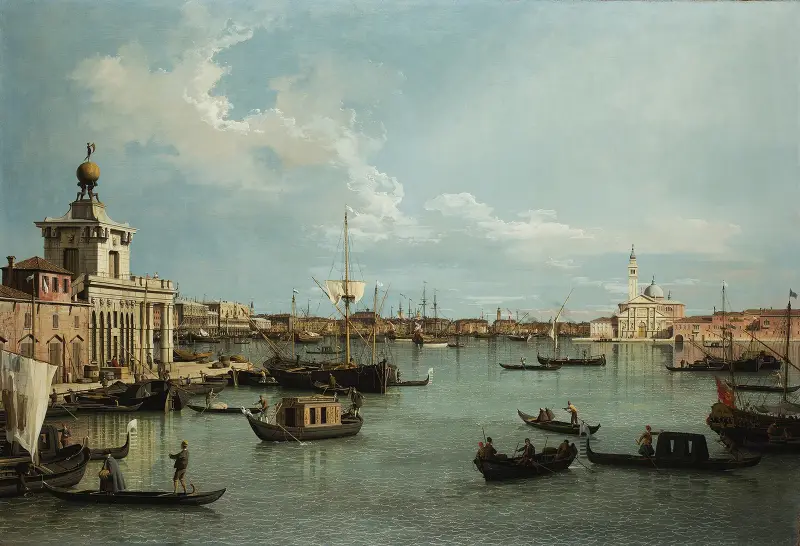 Venice, the Bacino di San Marco from the Canale della Giudecca av Canaletto