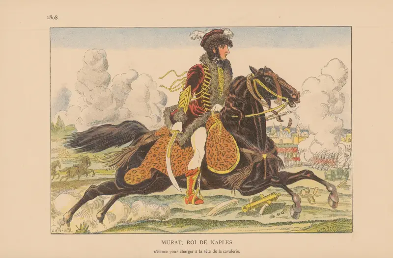 Murat, Roi de Naples. 1808 av Caran d'Ache