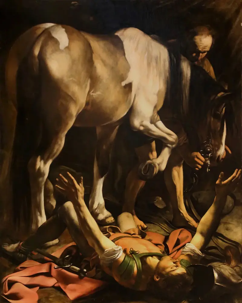 Obrácení svatého Pavla, 1600 – č. 1, Caravaggio