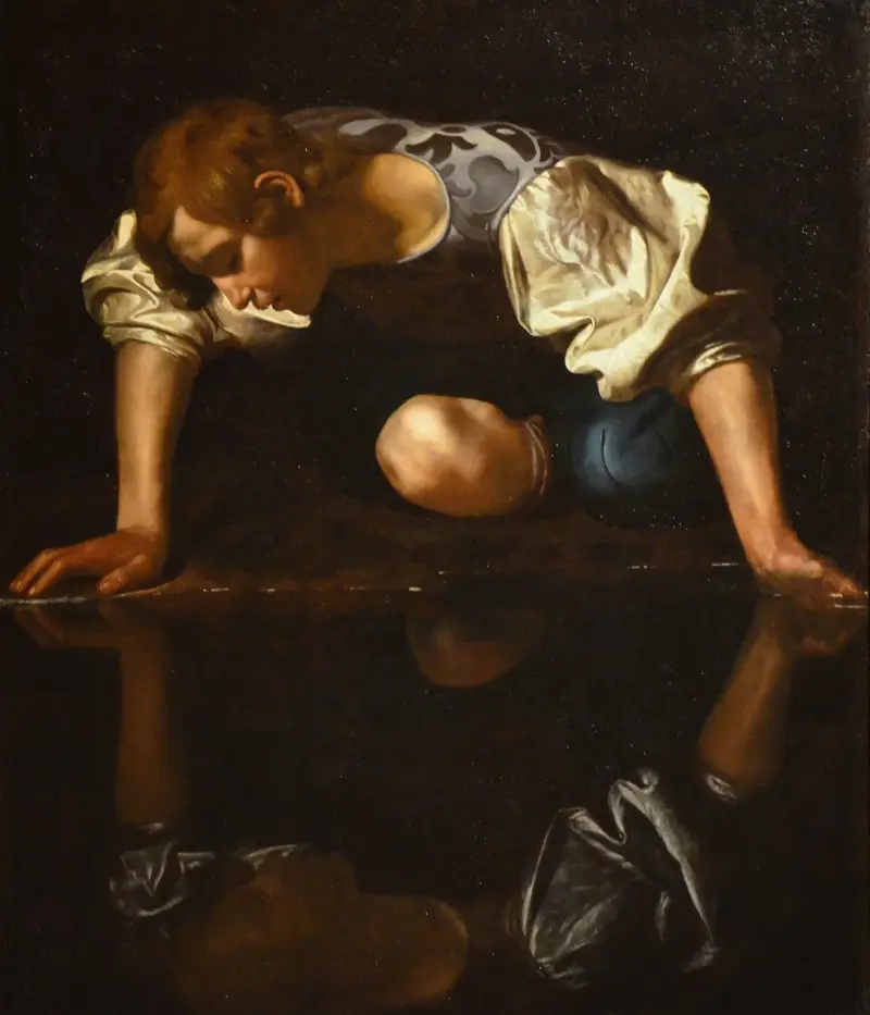 Narcis, Caravaggio