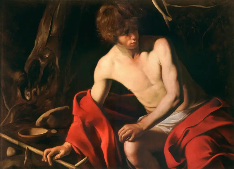 Svatý Jan Křtitel, 1603, Caravaggio
