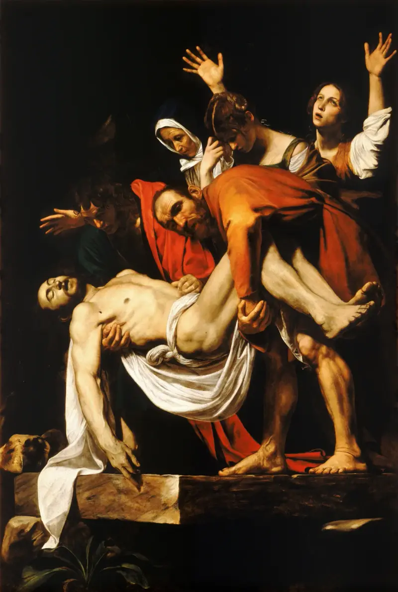 Kristi gravläggning av Caravaggio
