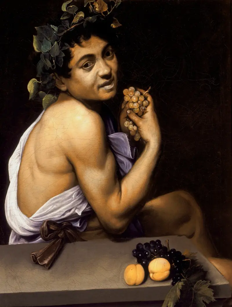 Młody chory Bachus, Caravaggio