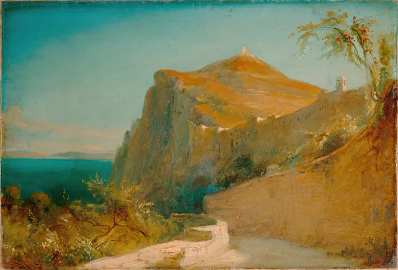 Tiberiovy skály na Capri, Carl Blechen
