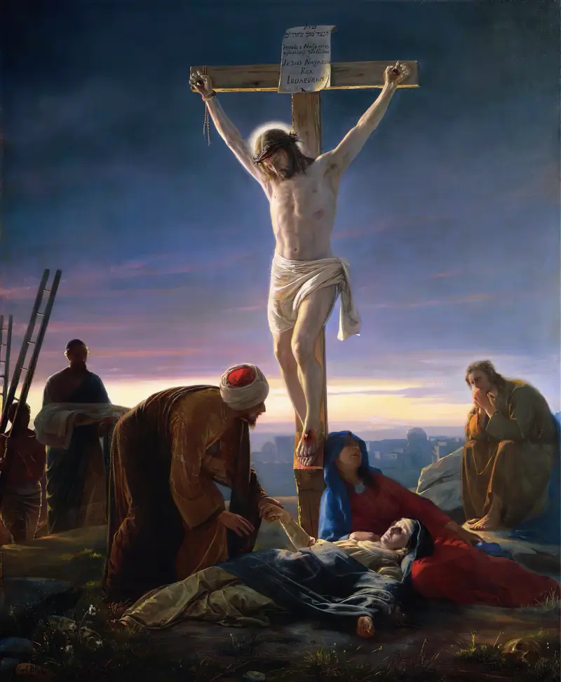 Kristus på korset av Carl Bloch