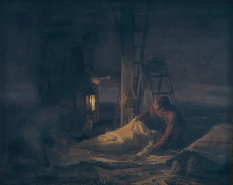 Nedtagandet från korset av Carl Bloch
