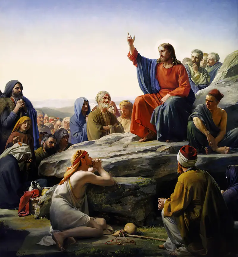 Die Bergpredigt von Carl Bloch