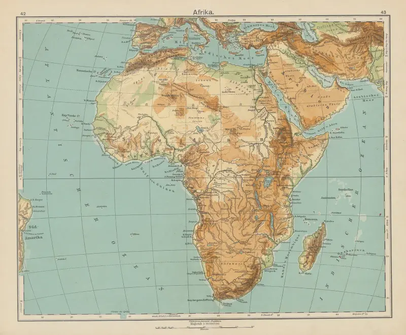 Afrika, Carl Diercke