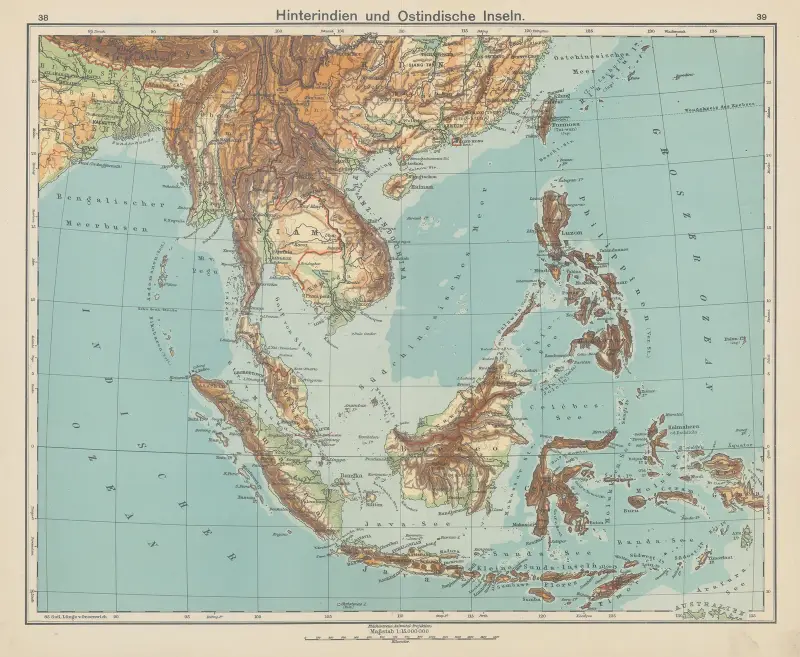 Hinterindien und Ostindische Inseln av Carl Diercke