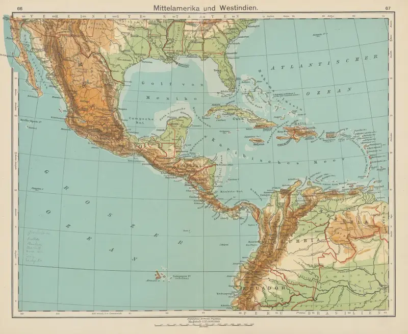 Mittelamerika und Westindien av Carl Diercke