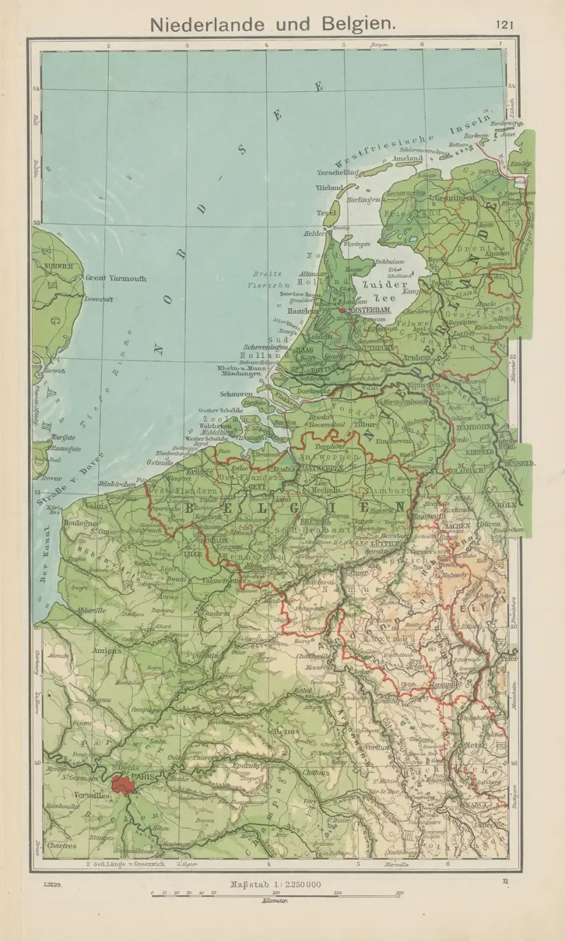 Nederländerna och Belgien av Carl Diercke