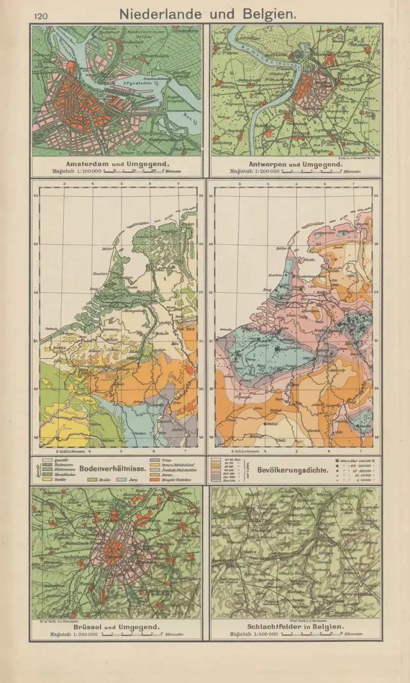 Nederländerna och Belgien av Carl Diercke