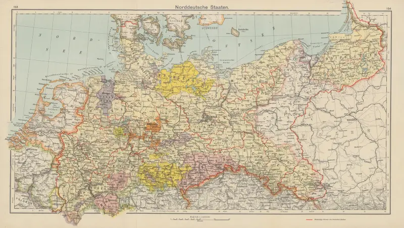Norddeutsche Staaten av Carl Diercke