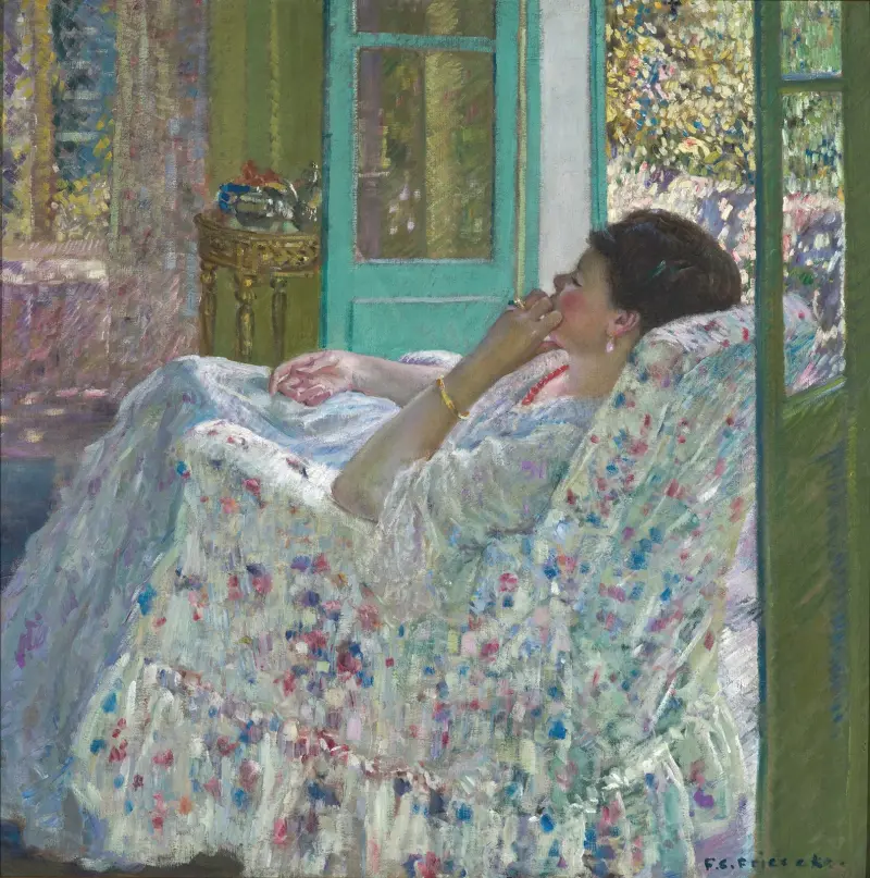 Afternoon – Yellow Room av Frederick Carl Frieseke