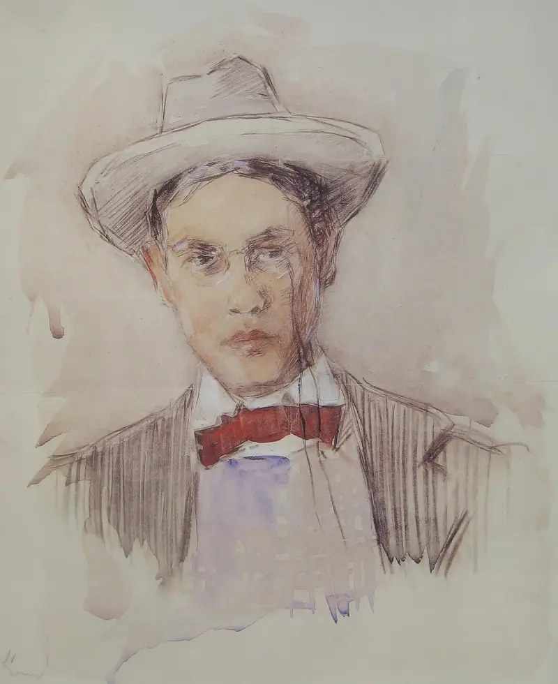 Selbstporträt von Frederick Carl Frieseke