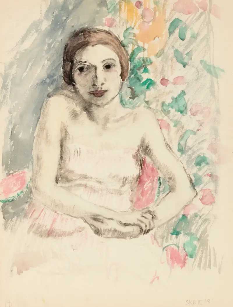 Sketchbook, sketch 1 av Frederick Carl Frieseke