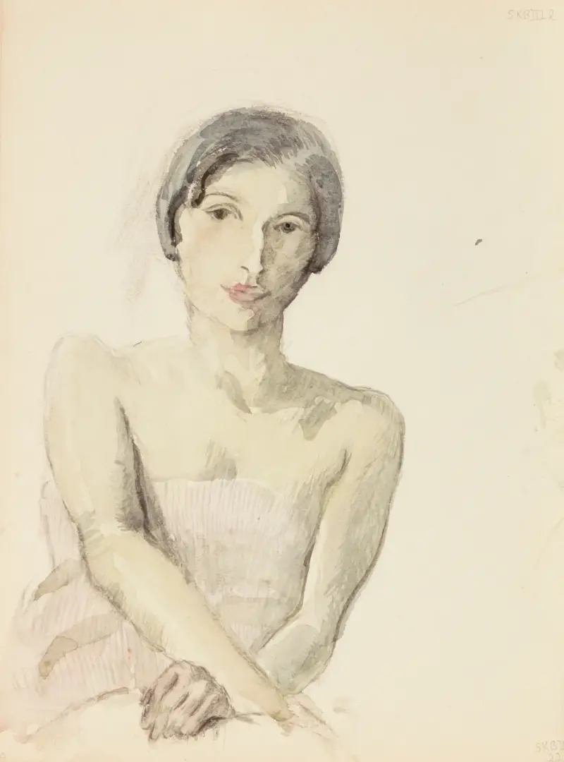 Sketchbook, sketch 3 av Frederick Carl Frieseke