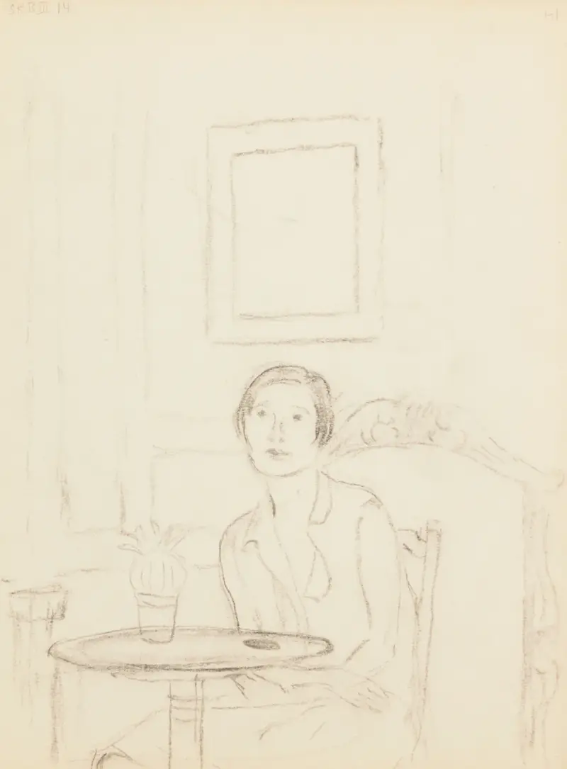 Sketchbook, sketch 5 av Frederick Carl Frieseke