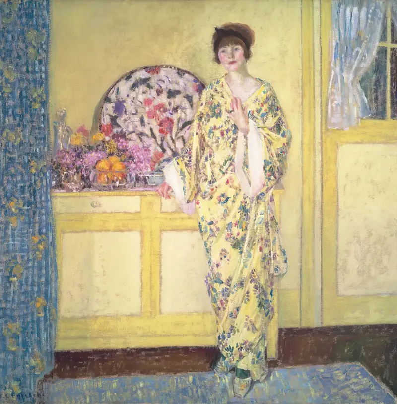 Det gula rummet av Frederick Carl Frieseke