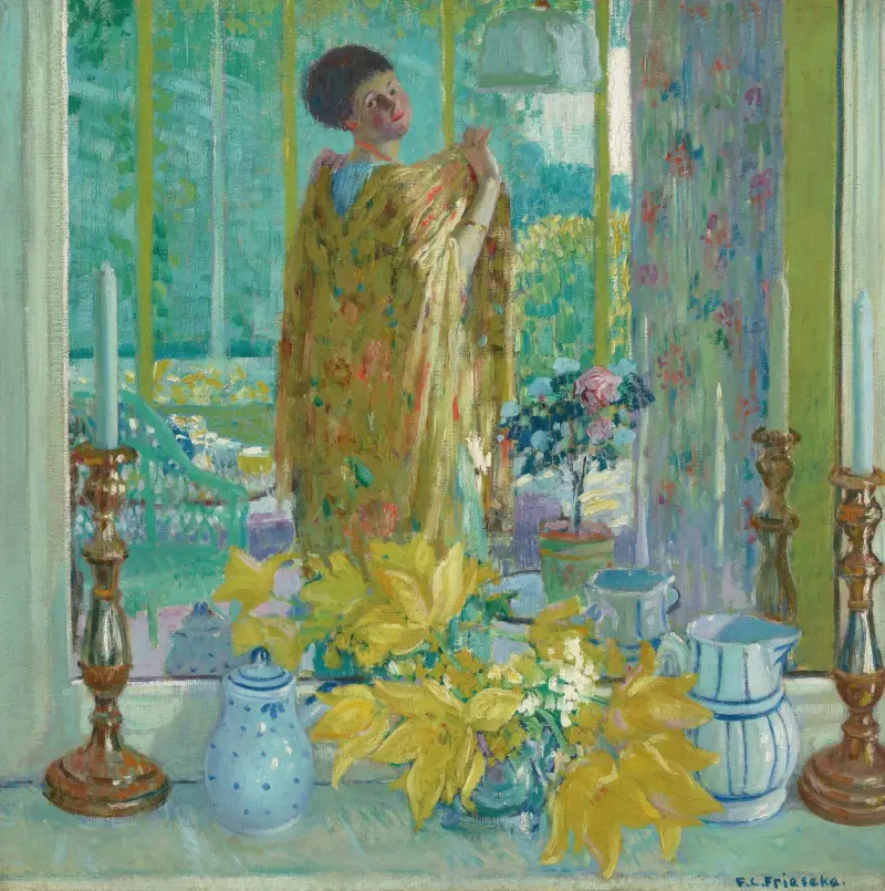 Yellow Tulips av Frederick Carl Frieseke