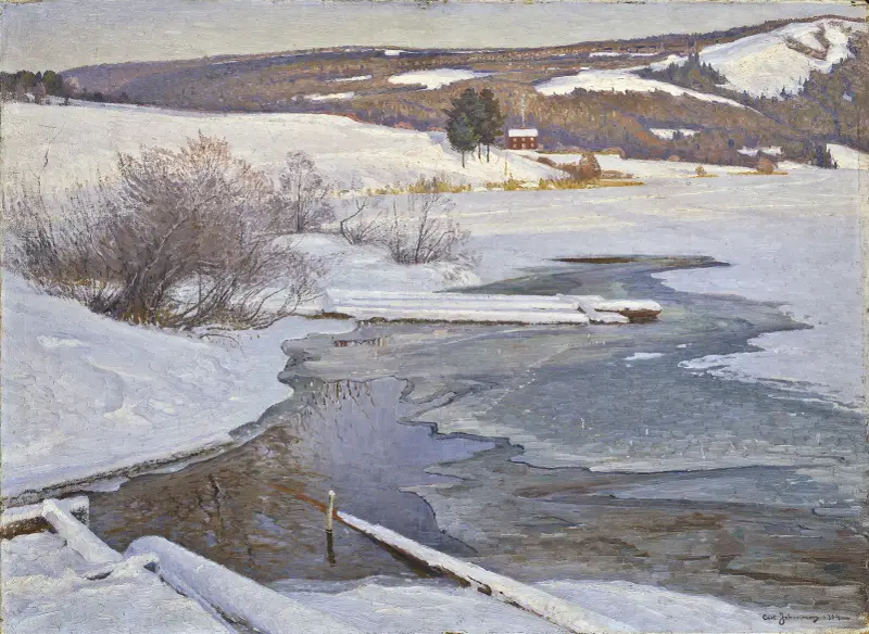 A Cold September Day in Medelpad av Carl Johansson