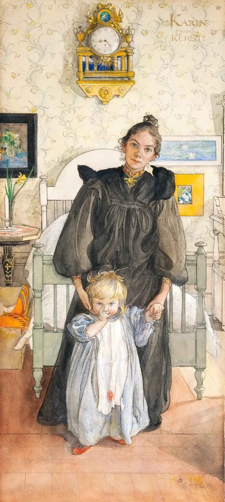 Karin und Kersti von Carl Larsson
