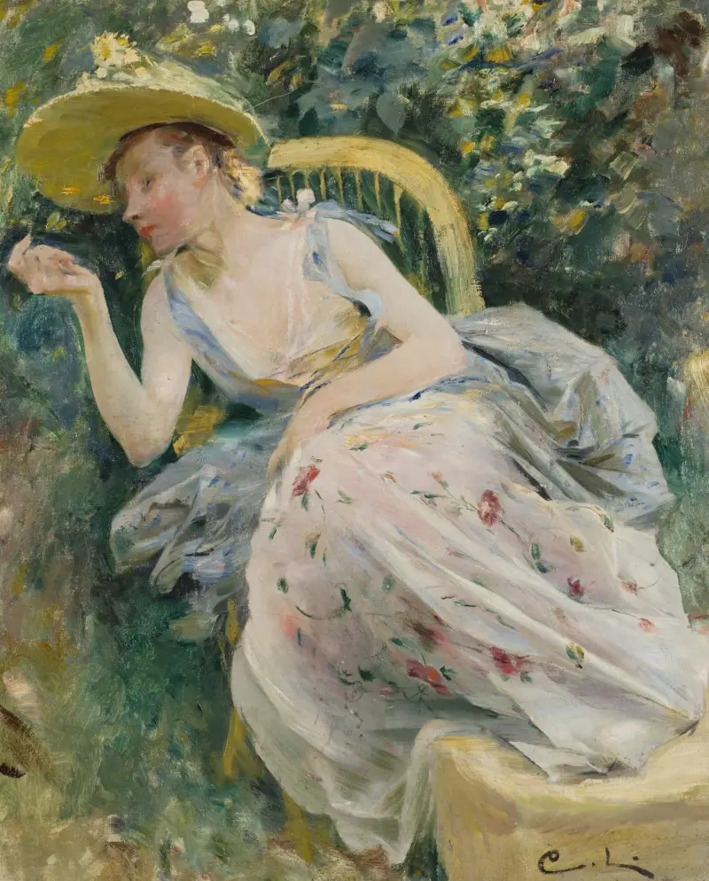 Studie für Rokoko von Carl Larsson