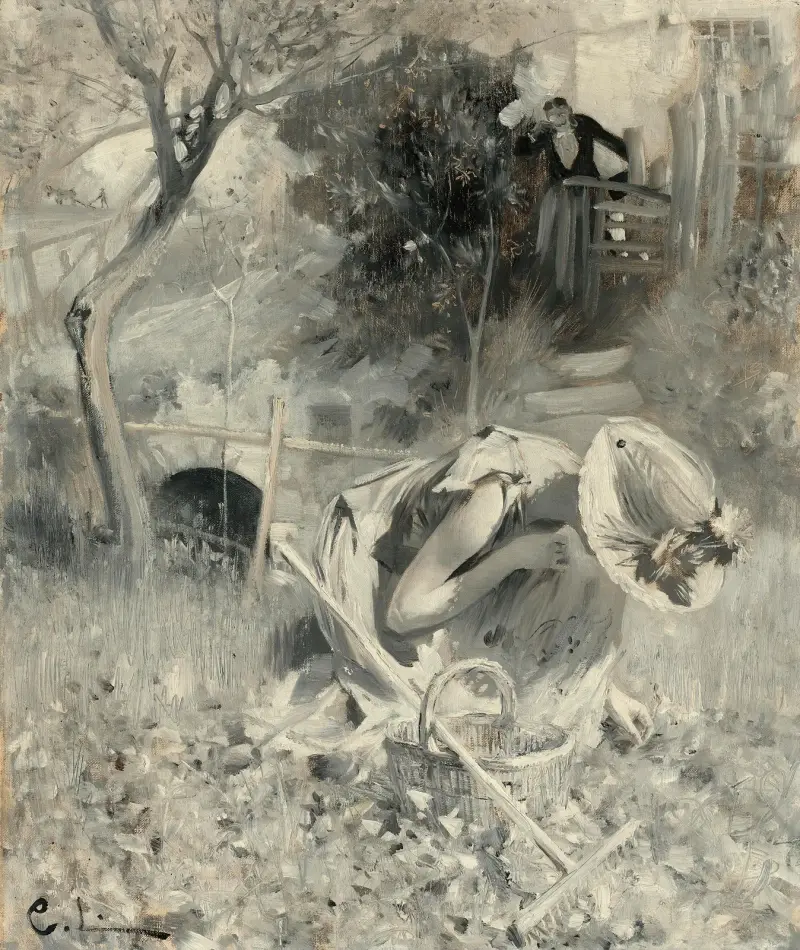 Zahradní idyla, Carl Larsson