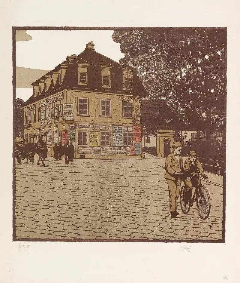 Grinzing, Carl Moll