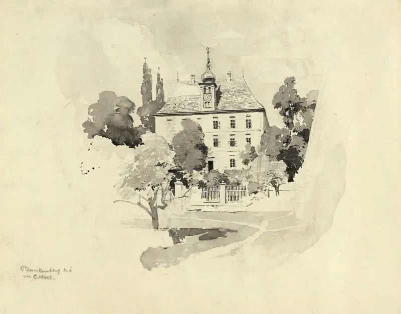 Jaktlottningen Plankenberg av Carl Moll