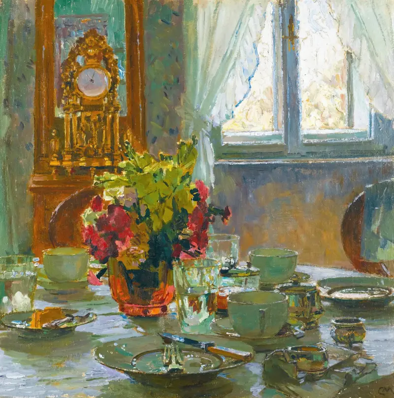 Snídaně, Carl Moll