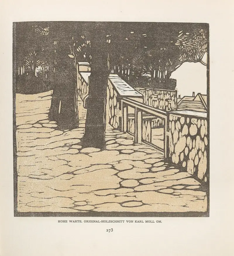 Ver Sacrum 1903 15 273 Hohe Warte av Carl Moll