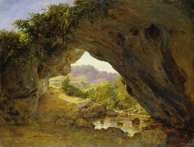 Arched Rocks by Civitella II av Carl Morgenstern