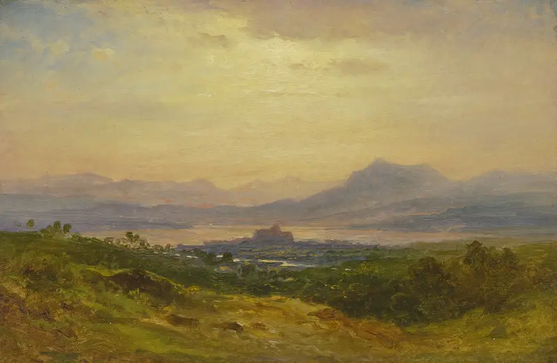 Lake Maggiore av Carl Morgenstern