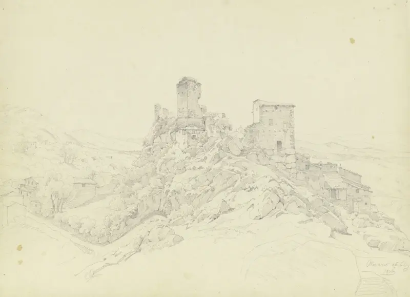 Olevano, Carl Morgenstern