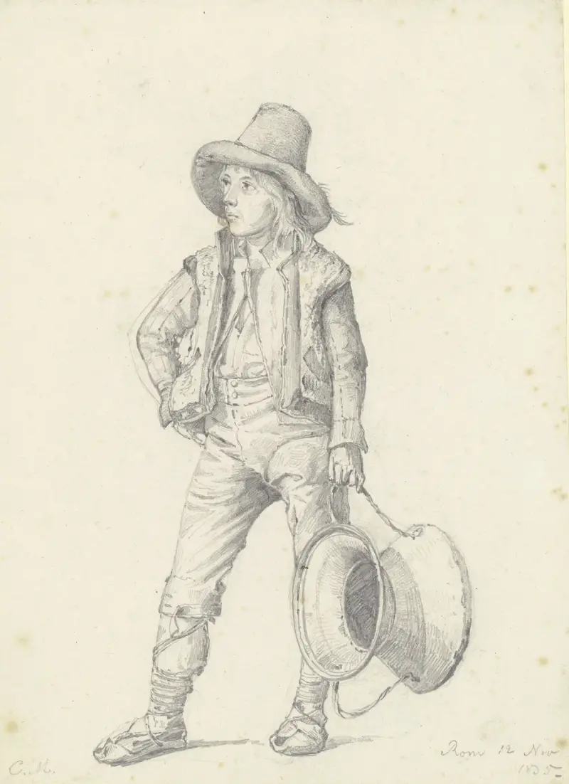 Římský chlapec, Carl Morgenstern