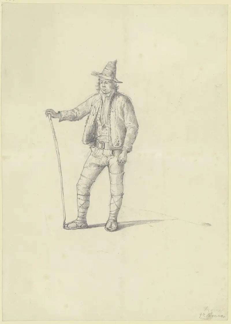 Young Roman farmer av Carl Morgenstern