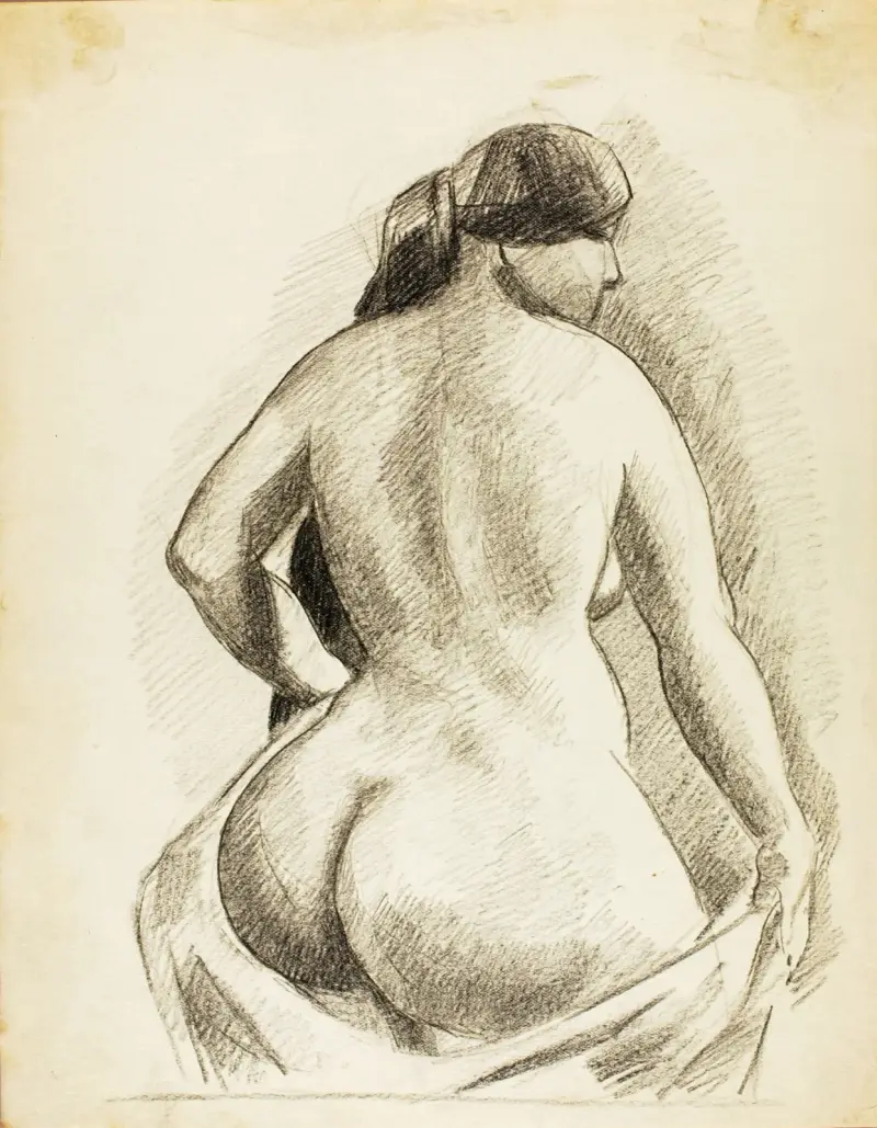 Female Nude II av Carl Newman